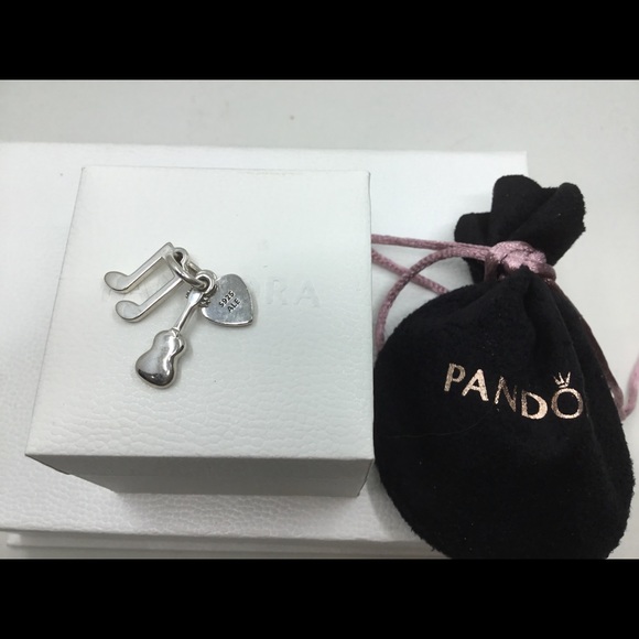Authentic Pandora “I Love Music” Charm/Pendant - Picture 4 of 4